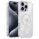 Чохол TPU Eclipse Sparkle (MagFit) для Apple iPhone 16 Pro (6.3") Clear 360396 фото 1