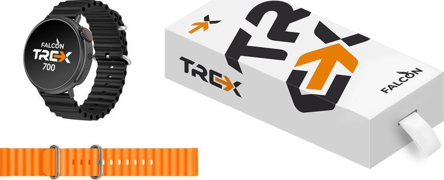 Cмарт-годинник TREX FALCON 700 ULTRA BLACK (TRX-FLC700-BLK) 318746 фото