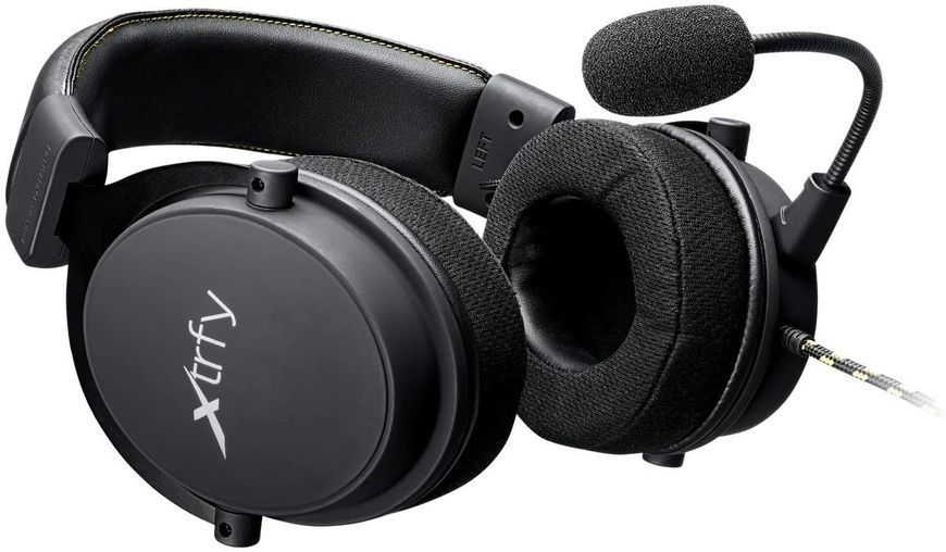 Ігрова гарнітура Xtrfy H2 (3.5mm/USB) (XG-H2) Black 371585 фото