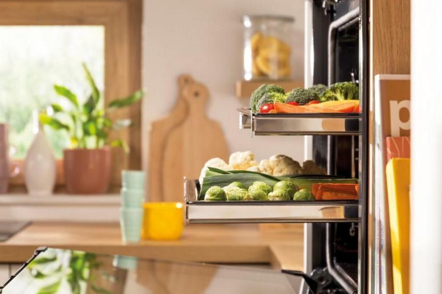 Духова шафа Gorenje електрична, 77л, A+, пара, дисплей, готування на різних рівнях, піроліз, білий (BPSA6747A08WG) 369150 фото