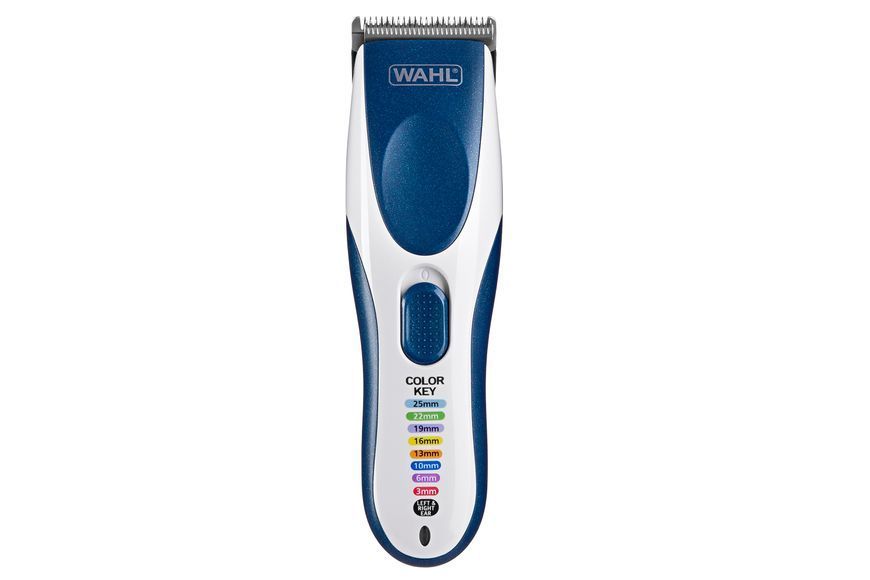 Набір для стрижки WAHL Color Pro Cordless, мережа+акум., тример,гребінець,ножиці, сталь, синій (09649-916) 362582 фото