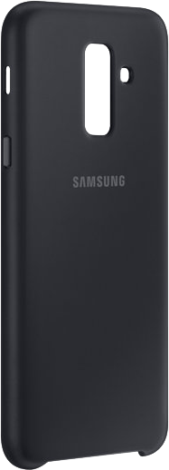Чохол-накладка Samsung A6+ 2018 Dual Layer Cover (EF-PA605CBEGRU) Black 123005 фото