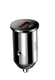 АЗП TOTU DESIGN DCCQ-03 Dual USB QC3.0 Black 248244 фото