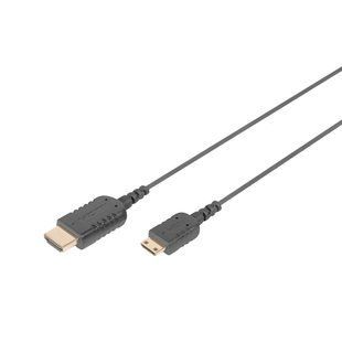 Кабель HDMI високошвидкісного з'єднання, тип C-A, HighFlex M/M, 2.0 м, DB-330121-020-S DIGITUS by ASSMANN 397898 фото