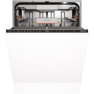 Посудомийна машина Gorenje вбудовувана, 16компл., A+++, 60см, інвертор,Wi-Fi, AquaStop, сенсорн.упр, 3и кошики, білий (GV673D63) 375681 фото