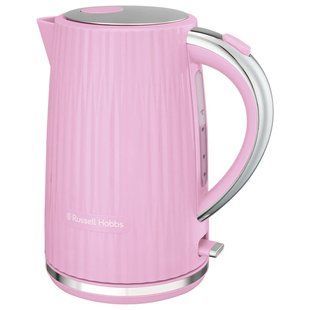 Електрочайник Russell Hobbs Eden, 1.7л, нержавіюча сталь, пластик, малиновий (27362-70) 363651 фото