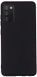 Чохол-накладка Samsung A02s (A025-2021) Full Soft Case Black 194393 фото 1