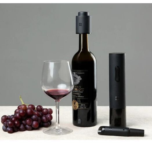 Стопор для вина Xiaomi HuoHou Vacuum Stopper Black HU0075 280344 фото