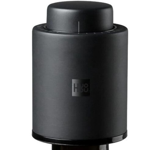 Стопор для вина Xiaomi HuoHou Vacuum Stopper Black HU0075 280344 фото