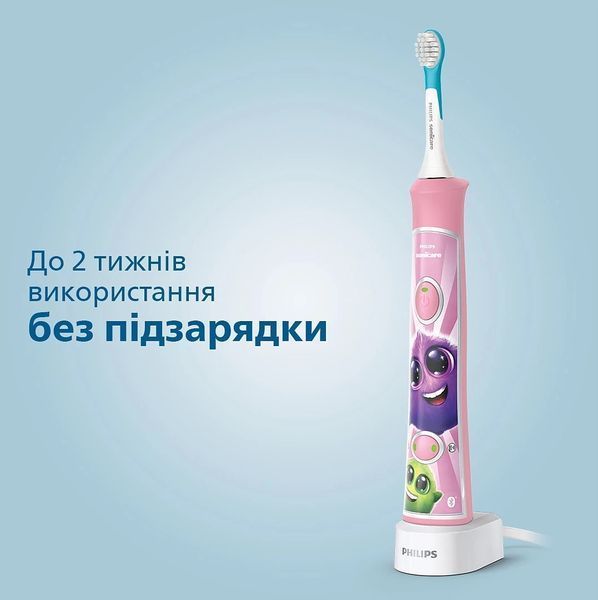 Зубна електрощітка PHILIPS HX6352/42 Kids Smart Pink 297990 фото