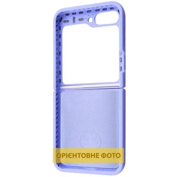 Чохол Foldables Silicone Cover Lakshmi (AAA) для Xiaomi Mix Flip 2 Бузковий / Dasheen 396658 фото
