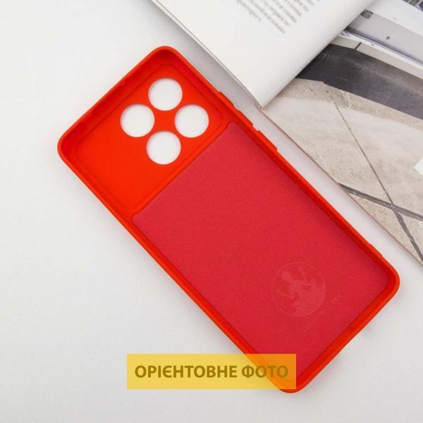 Чохол TPU GETMAN Liquid Silk Full Camera для Xiaomi Poco X6 / Note 13 Pro 5G Червоний / Red 397756 фото