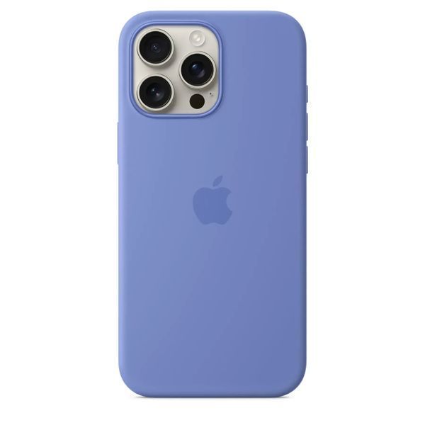 Чохол-накладка Apple iPhone 16 Pro Max Apple Silicone Case MagSafe Periwinkle 357461 фото
