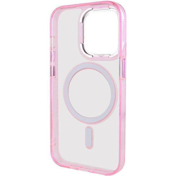 Чохол TPU Iris with MagSafe для Apple iPhone 13 Pro Max (6.7") Рожевий 272140 фото