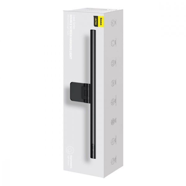 LED Лампа для Монітору Baseus I-Wok Stepless Dimming Screen Hanging(Black)(DGIWK-B01) 268483 фото