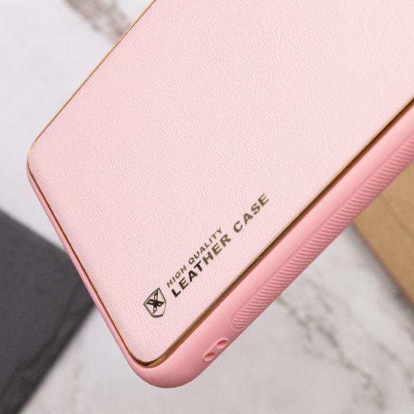 Шкіряний чохол Xshield для Samsung Galaxy S24 Рожевий / Pink 285973 фото