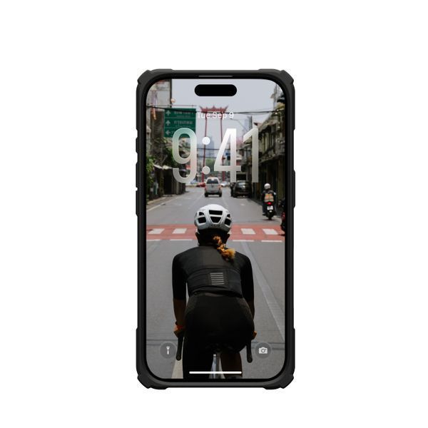 Чохол-накладка iPhone 17 UAG Plasma XTE MagSafe, Black/Pop Orange (114526114097) 393822 фото