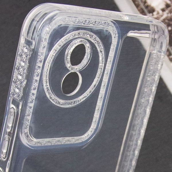 Чохол TPU Starfall Clear для Vivo Y02 Прозорий 270436 фото