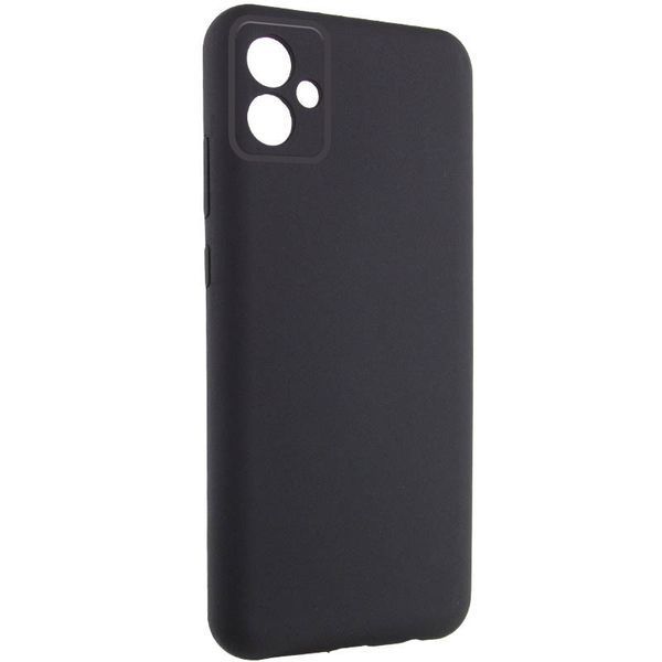 Чохол TPU GETMAN Liquid Silk Full Camera для Samsung Galaxy A06 Чорний / Black 323936 фото