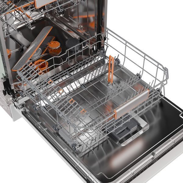 Посудомийна машина Gorenje вбудовувана, 16компл., A+++, 60см, інвертор,Wi-Fi, AquaStop, сенсорн.упр, 3и кошики, білий (GV673D63) 375681 фото