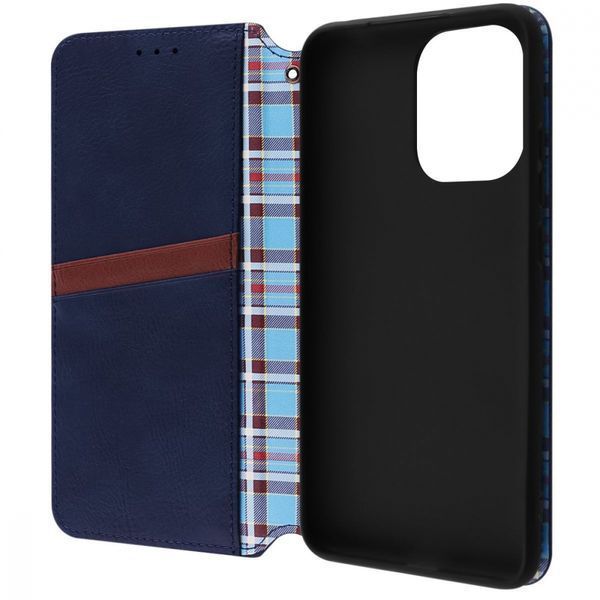Чохол WAVE Cubic Rubic Case Xiaomi Redmi Note 13 4G blue 355460 фото