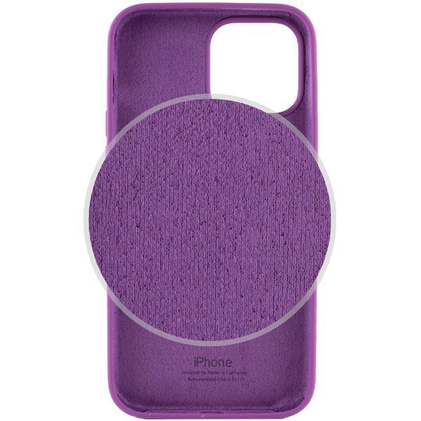 Чохол Silicone Case Full Protective (AA) для Apple iPhone 15 Plus (6.7") Фіолетовий / Grape 323190 фото