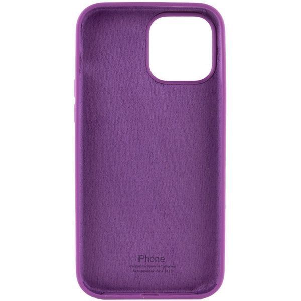 Чохол Silicone Case Full Protective (AA) для Apple iPhone 15 Plus (6.7") Фіолетовий / Grape 323190 фото