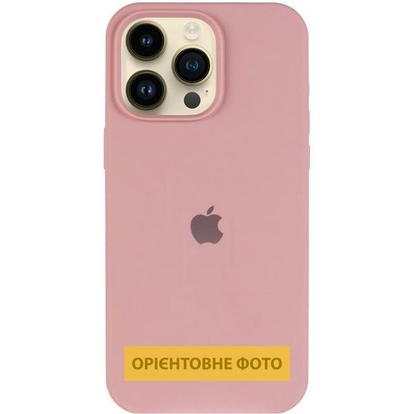 Чохол Silicone Case (AA) Logo with MagSafe для Apple iPhone 17 Pro Max (6.9") Рожевий / Pink Sand 393039 фото