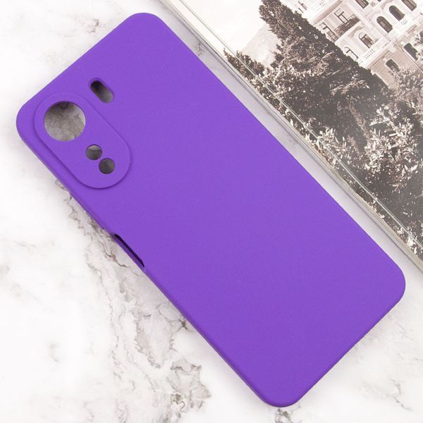 Чохол Silicone Cover Lakshmi Full Camera (AAA) для Xiaomi Redmi 13C / Poco C65 Фіолетовий / Amethyst 286938 фото