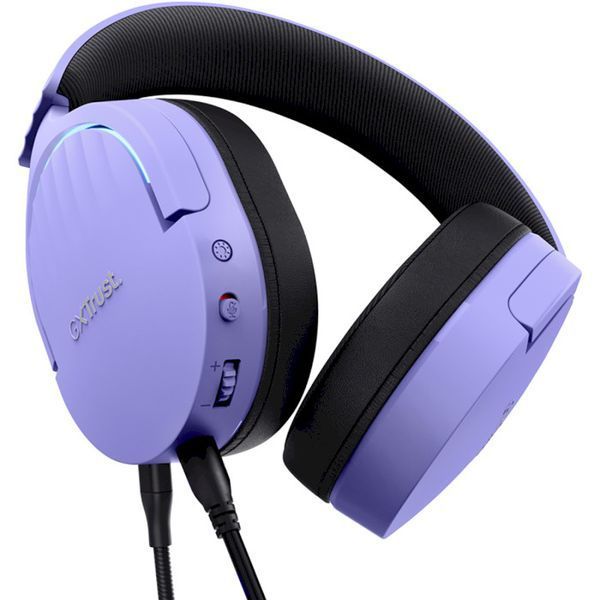 Гарнітура ігрова Trust GXT 490 FAYZO, 7.1, USB-A, 2м, фіолетовий 362624 фото