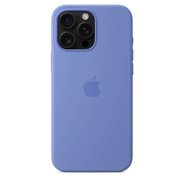 Чохол-накладка Apple iPhone 16 Pro Max Apple Silicone Case MagSafe Periwinkle 357461 фото