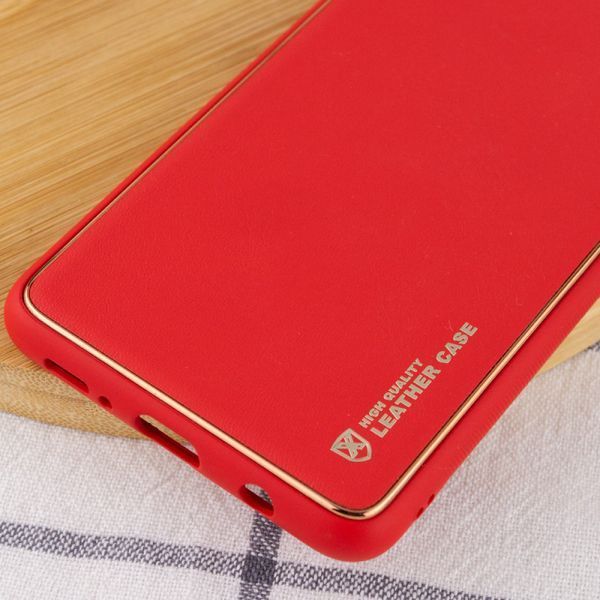 Шкіряний чохол Xshield для Samsung Galaxy A04s Червоний / Red 265079 фото