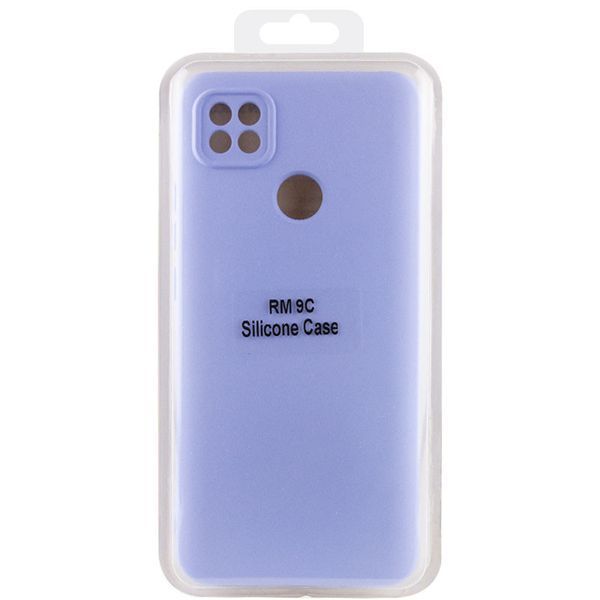 Чохол Silicone Cover Lakshmi Full Camera (AA) для Xiaomi Redmi 10A Бузковий / Dasheen 326891 фото