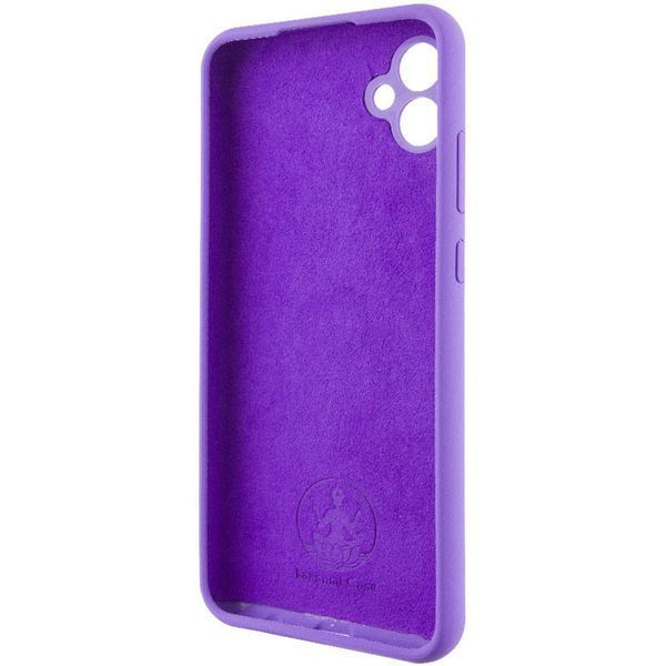 Чохол Silicone Cover Lakshmi Full Camera (AAA) для Samsung Galaxy A04e Фіолетовий / Amethyst 271896 фото