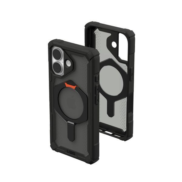 Чохол-накладка iPhone 17 UAG Plasma XTE MagSafe, Black/Pop Orange (114526114097) 393822 фото