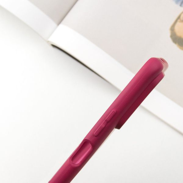 Чохол TPU GETMAN Liquid Silk Full Camera для Xiaomi Redmi 10 Бордовий / Marsala 345344 фото