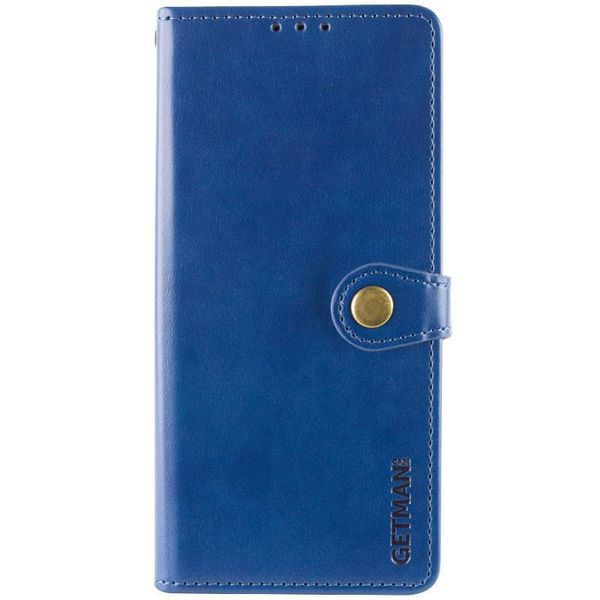 Шкіряний чохол-книжка GETMAN Gallant (PU) для Samsung Galaxy A17 5G Синій 391233 фото