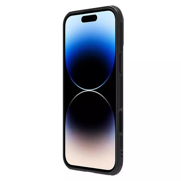 Карбонова накладка Nillkin CamShield Pro для Apple iPhone 16 Plus (6.7") Black 392585 фото