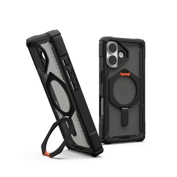 Чохол-накладка iPhone 17 UAG Plasma XTE MagSafe, Black/Pop Orange (114526114097) 393822 фото