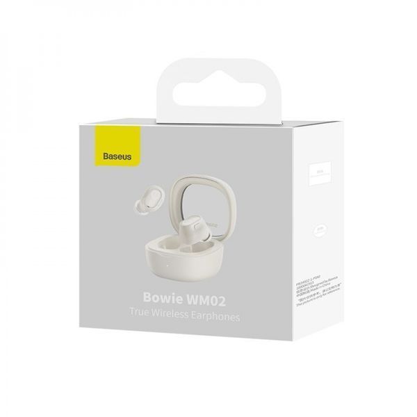 Навушники Baseus Bowie WM02 (NGTW180002) Creamy White 263499 фото