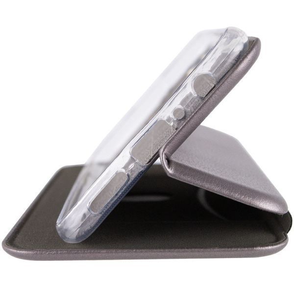 Шкіряний чохол (книжка) Classy для Oppo A38 / A18 Сірий 285006 фото