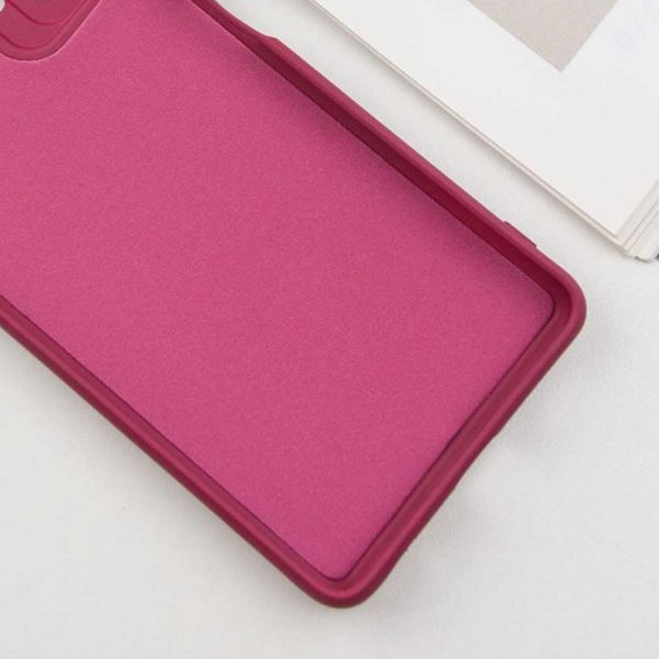 Чохол TPU GETMAN Liquid Silk Full Camera для Xiaomi Redmi 10 Бордовий / Marsala 345344 фото