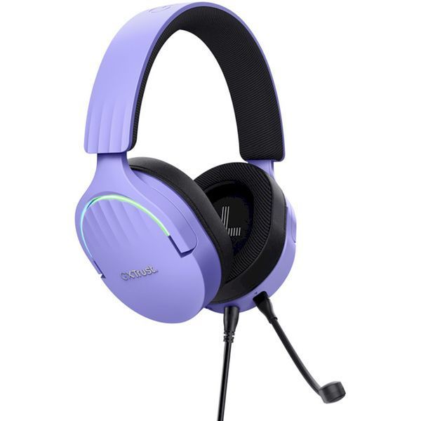 Гарнітура ігрова Trust GXT 490 FAYZO, 7.1, USB-A, 2м, фіолетовий 362624 фото