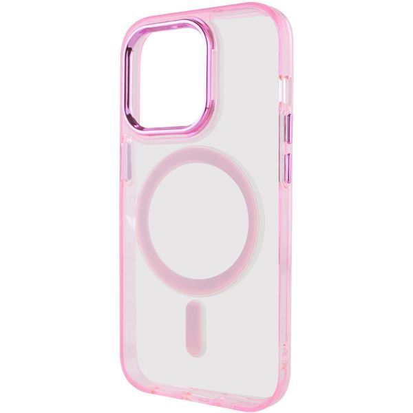 Чохол TPU Iris with MagSafe для Apple iPhone 13 Pro Max (6.7") Рожевий 272140 фото