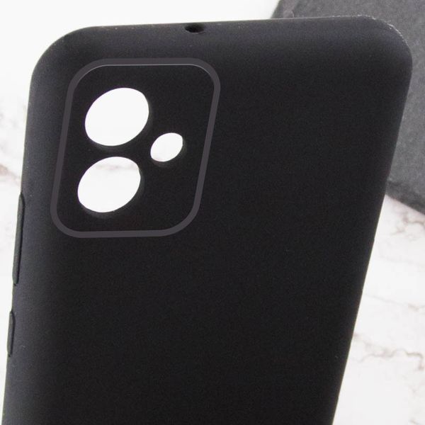 Чохол TPU GETMAN Liquid Silk Full Camera для Samsung Galaxy A06 Чорний / Black 323936 фото