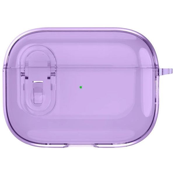 Футляр TPU Colorful для навушників Airpods Pro 2 / Pro Purple 380113 фото