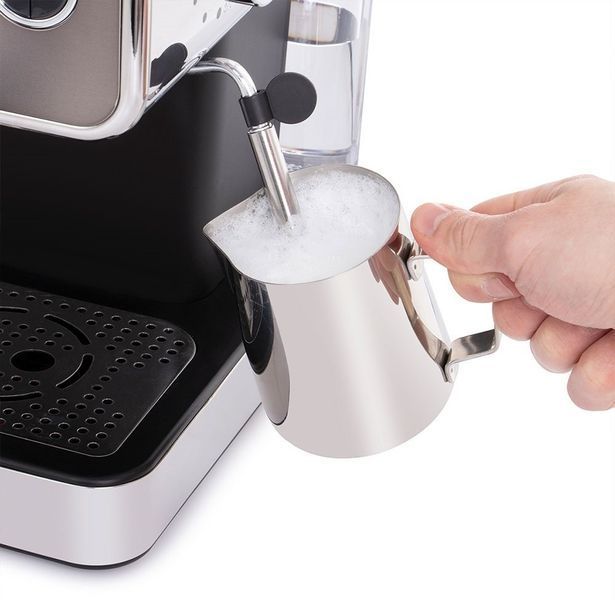 Кавоварка Russell Hobbs ріжкова Distinctions Titanium 1.1л, мелена + чалди, сріблястий (26452-56) 362628 фото