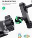 Автомобільний тримач UGREEN LP228 Gravity Drive Air Vent Car Mount Phone Holder With Arc-Shaped Mounting Clip (80871) Black 288267 фото 10