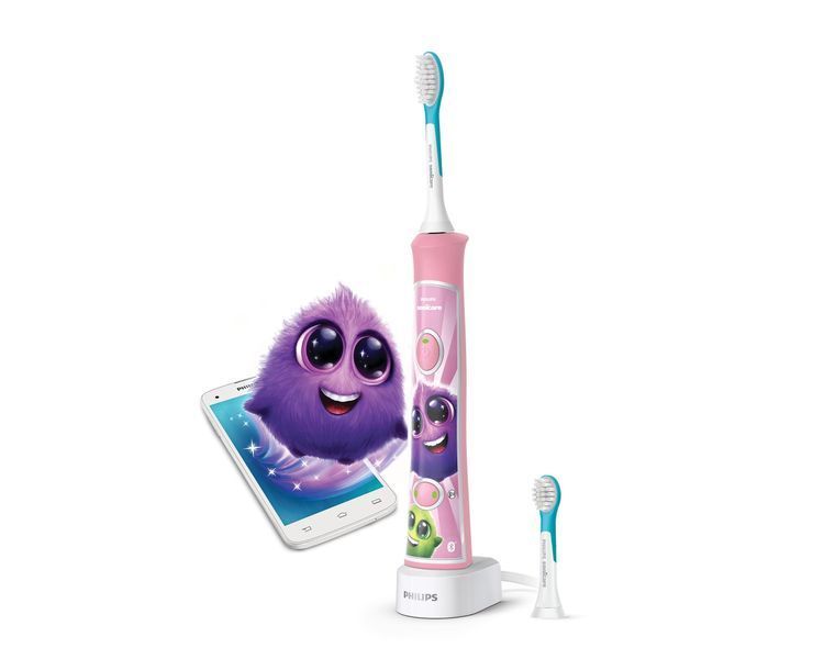 Зубна електрощітка PHILIPS HX6352/42 Kids Smart Pink 297990 фото
