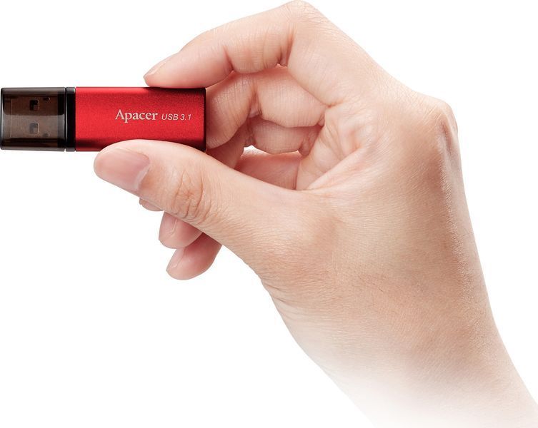Флеш-пам'ять USB Apacer AH25B 256GB Red USB 3.2 (AP256GAH25BR-1) 327034 фото